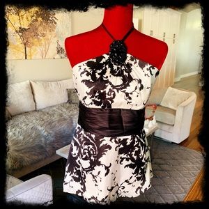 WHBM silk halter top size 6